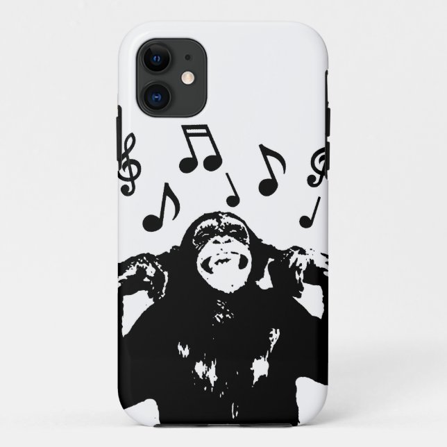 Capa Para iPhone 11 monkeymonkey da música (Verso)