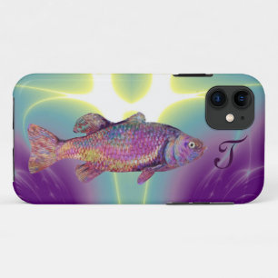Capa Para iPhone 11 Monograma de desenho