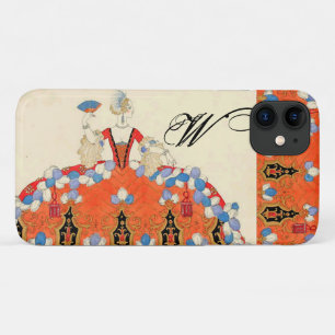 CAPA PARA iPhone 11 MONOGRAMA DE DESIGNER DE CUSTOS DE FASHION DA LADY