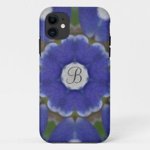 Capa Para iPhone 11 Monograma do Bluebonnet
