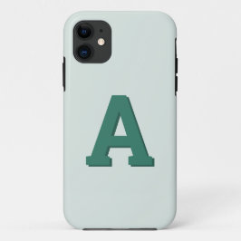 Capa Para iPhone 11 Monograma inicial