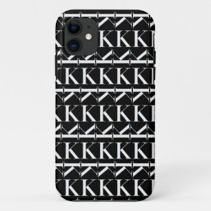 Capa Para iPhone 11 Monograma - Letra inicial K