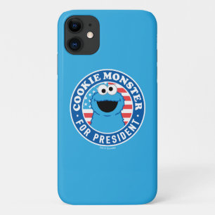 Capa Para iPhone 11 Monstro de Biscoitos para Presidente