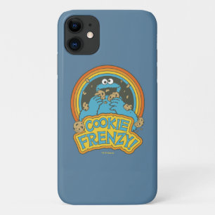 Capa Para iPhone 11 Monstro dos Biscoitos Vintage   Frenesi de Biscoit