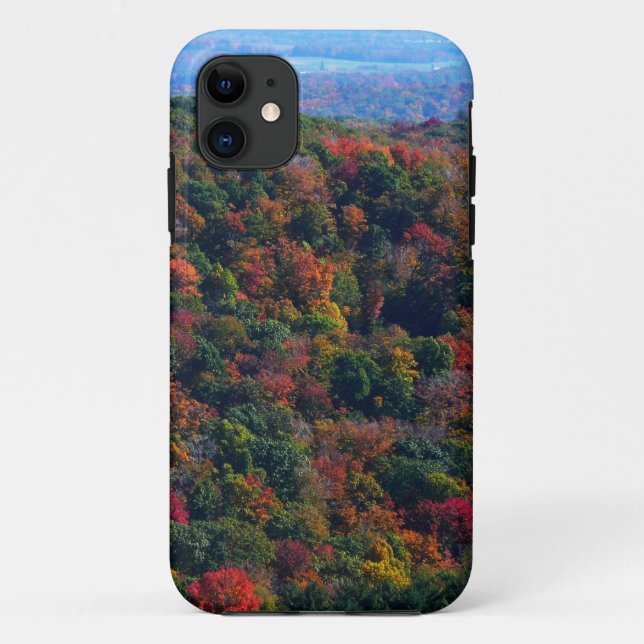 Capa Para iPhone 11 Montanhas Appalachian em queda (Verso)