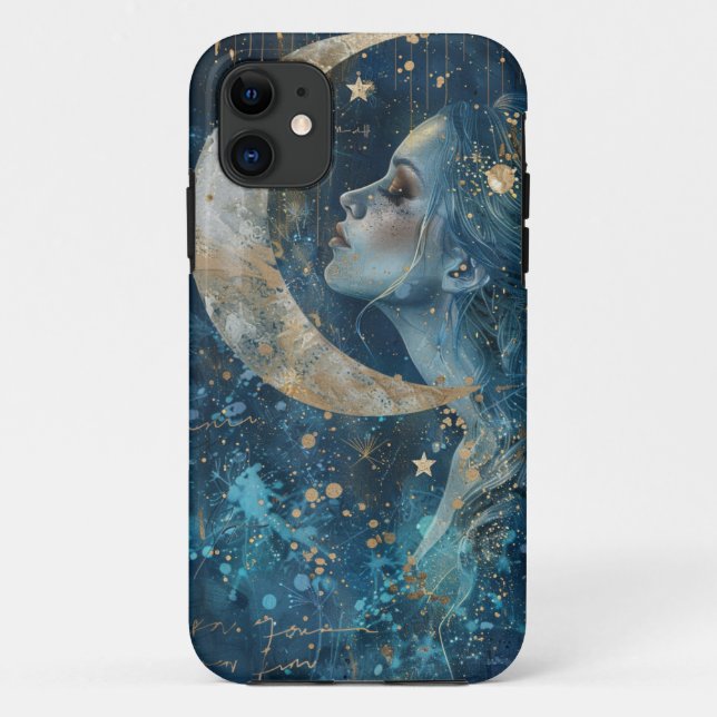 Capa Para iPhone 11 Moon Goddese (Verso)