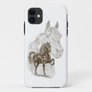 Capa Para iPhone 11 Morgan Horse Art