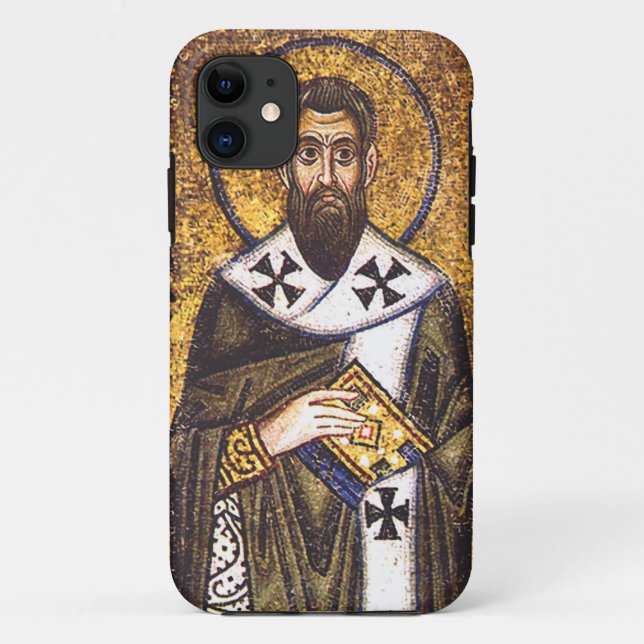 Capa Para iPhone 11 Mosaico de São Basílio Magno (Verso)