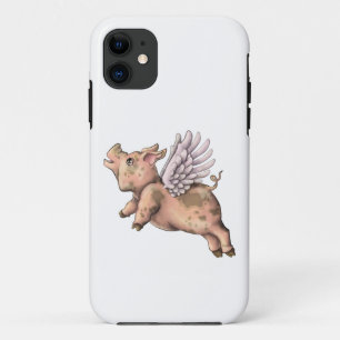 Capa Para iPhone 11 Mosca de Suínos
