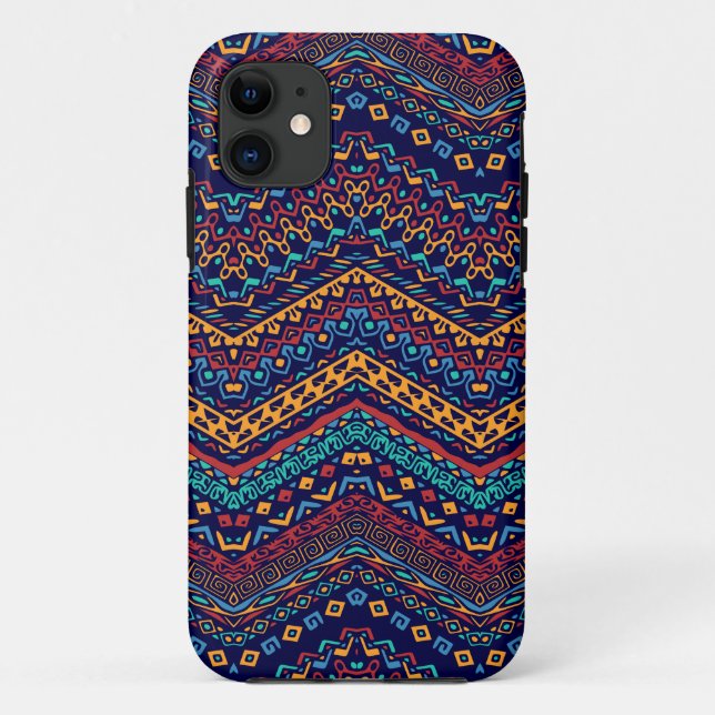 Capa Para iPhone 11 Motifs Étnicos (Verso)