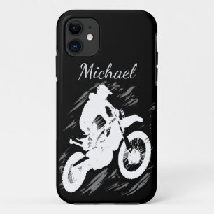 Capa Para iPhone 11 Motocross Cote Esporte Corrida de Motocicleta Pers