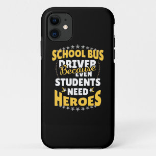 Capa Para iPhone 11 Motorista De Ônibus Escolar Porque Os Estudantes