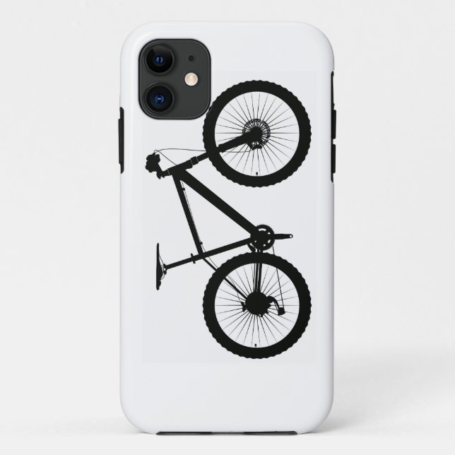 Capa Para iPhone 11 Mountain bike (Verso)