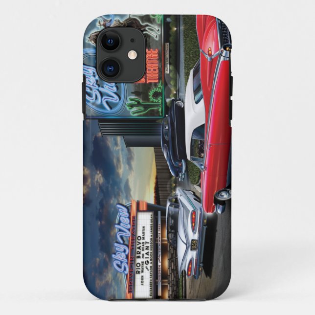 Capa Para iPhone 11 Movimentação de Skyview dentro (Verso)
