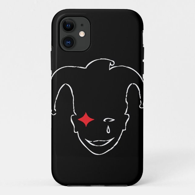 Capa Para iPhone 11 MTJ Preto, Vermelho E Branco (Verso)