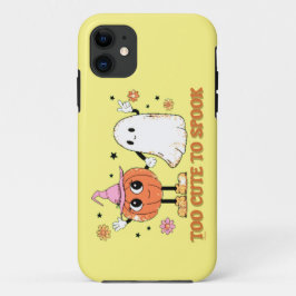 Capa Para iPhone 11 MUITO FELIZ PARA FALAR UM fantasma engraçado e eng