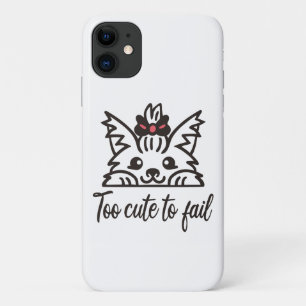 Capa Para iPhone 11 Muito fofo para falhar