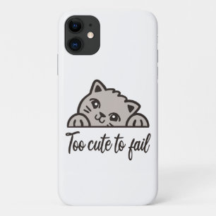 Capa Para iPhone 11 Muito fofo para falhar