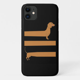 Capa Para iPhone 11 Muito longo Dachshund engraçado