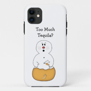 Capa Para iPhone 11 Muito Snowman De Tequila