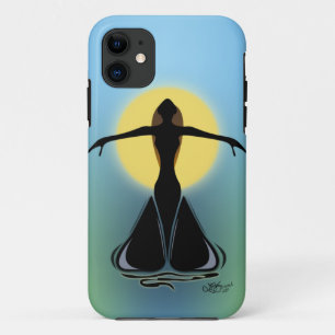 Capa Para iPhone 11 Mulher Blooming