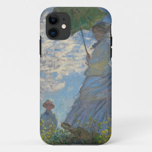 Capa Para iPhone 11 Mulher de Claude Monet com um parasol 1875
