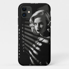 Capa Para iPhone 11 Mulher Fatal Noir