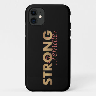 Capa Para iPhone 11 Mulher Forte - Empoderamento feminino