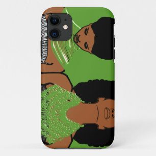 Capa Para iPhone 11 Mulheres africanas com colares tribais