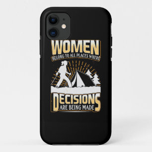 Capa Para iPhone 11 Mulheres Hiker Pertencem A Todos Os Lugares