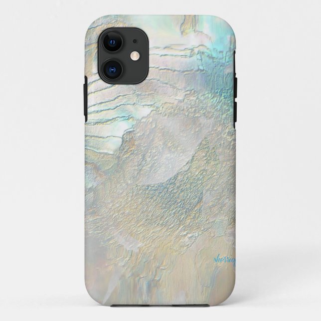 Capa Para iPhone 11 Multi negócio caseiro Pearlized bonito dos (Verso)