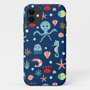 Capa Para iPhone 11 Mundo do Mar