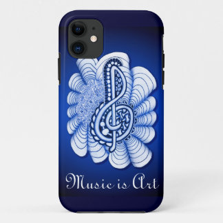 Capa Para iPhone 11 Música é Arte