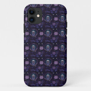 Capa Para iPhone 11 Mystical Owl Forest Phone Case