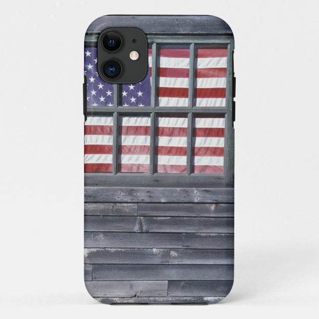 Capa Para iPhone 11 NA, EUA, Maine, Ilha Georgetown. Bandeira dos (Verso)