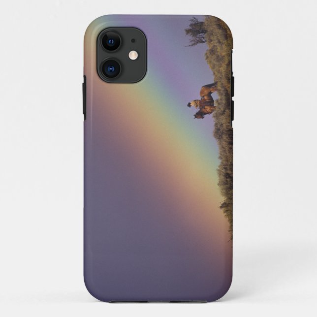 Capa Para iPhone 11 NA, EUA, Oregon, Seneca, Ponderosa Ranch, (Verso)