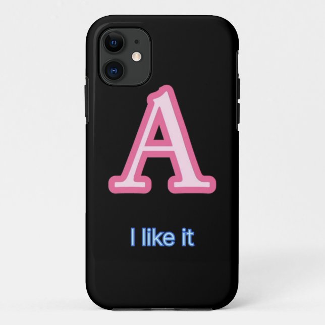 Capa Para iPhone 11 Na moda A Monograma Cobrir de Telefone - Elegante  (Verso)