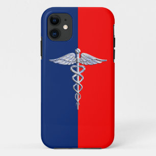 Capa Para iPhone 11 Na moda Caduceus - Liga dos Símbolos Médicos