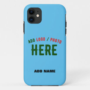 CAPA PARA iPhone 11 NA MODA MODERNO PERSONALIZADO SWAG SKY AZUL MARCA