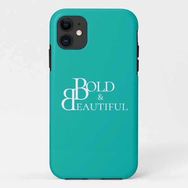 Capa Para iPhone 11 Na moda Monogramas - Design (Verso)