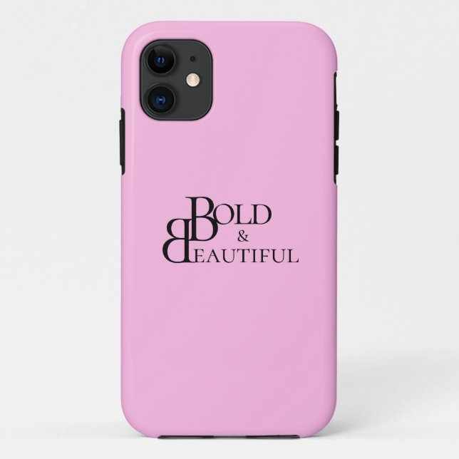 Capa Para iPhone 11 Na moda Monogramas - Design (Verso)