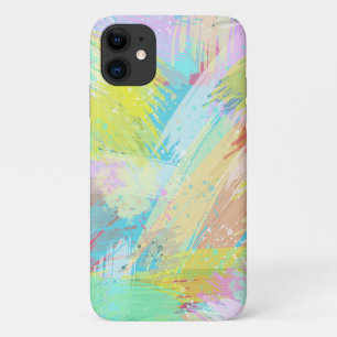 Capa Para iPhone 11 Na moda Pastel Colors Abstrato
