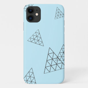 Capa Para iPhone 11 Na moda Pirâmide de Formas de Triângulo de Pastel