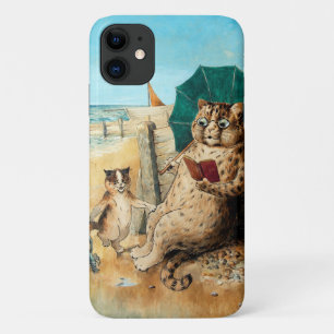 Capa Para iPhone 11 Na Praia, Louis Wain