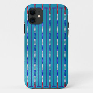 Capa Para iPhone 11 Nadador da Piscina
