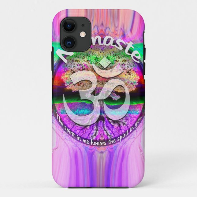 Capa Para iPhone 11 Namaste (Verso)