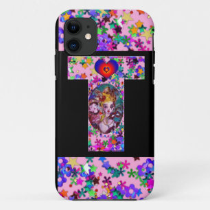 CAPA PARA iPhone 11 NAMORADOS VENETIAN MONOGRAM T LETTER