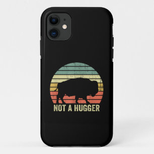 Capa Para iPhone 11 Não é engraçado abraçar o Búfalo Bisão de Yellowst