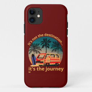 Capa Para iPhone 11 NÃO É O DESTINO... estilo de vida Vanlife