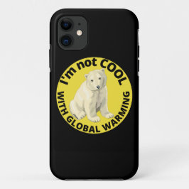 Capa Para iPhone 11 NÃO ESTOU LEGAL COM O AQUECIMENTO GLOBAL... salvar
